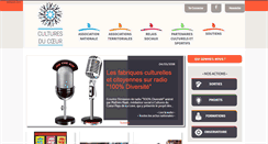 Desktop Screenshot of culturesducoeur.org